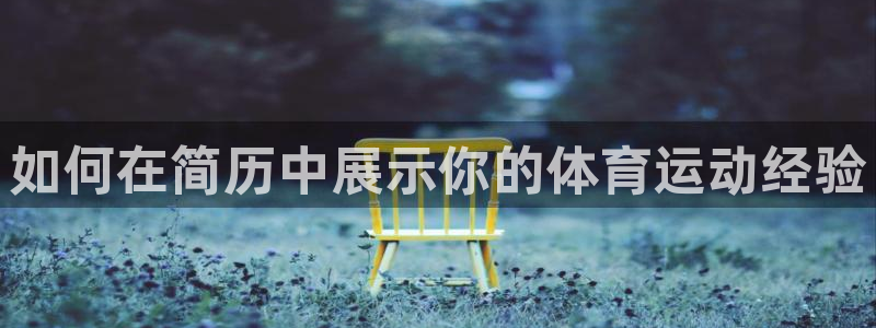 五星体育官网入口：如何在简历中展示你的体育运动经验